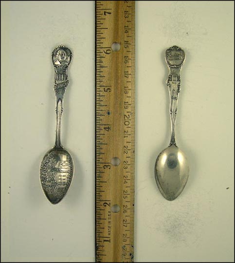 Christ Church, George Washington, Washington's House, Alexandria, Virginia Souvenir Spoon MAIN