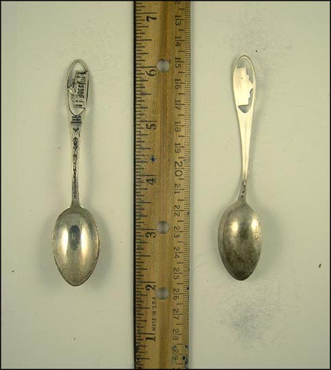 Monticello, Home of Thomas Jefferson, Charlottesville, Virginia Souvenir Spoon MAIN