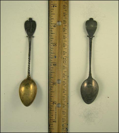 Church, Clover, Watch Hill, Rhode Island Souvenir Spoon MAIN