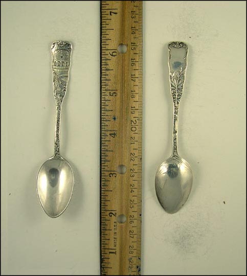Old Stone Mill, Newport, Rhode Island Souvenir Spoon MAIN