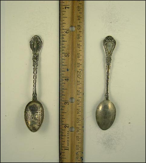 Old Stone Mill, Newport, Rhode Island Souvenir Spoon MAIN