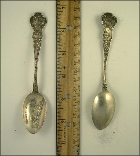 Brotherton House, Snodgrass House, General Engine...... Souvenir Spoon MAIN