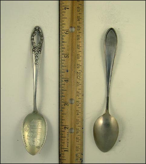 Morgan School, Fayetteville, Tennessee Souvenir Spoon MAIN