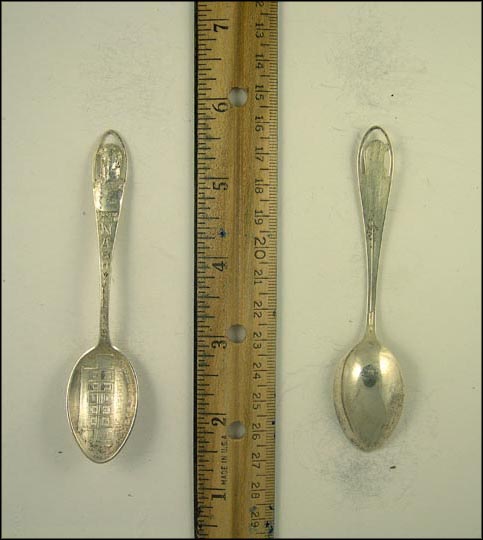 Andrew Jackson, The Hermitage, Nashville, Tennessee Souvenir Spoon MAIN
