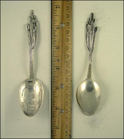 Cat Tales, The Alamo, San Antonio, Texas Souvenir Spoon MAIN