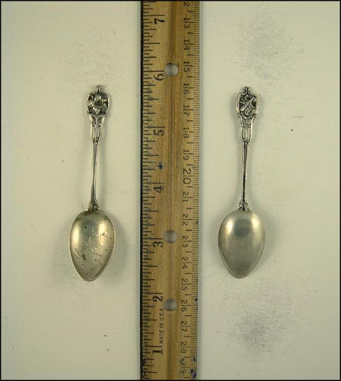Cut Out Flower, San Antonio, Texas Souvenir Spoon MAIN