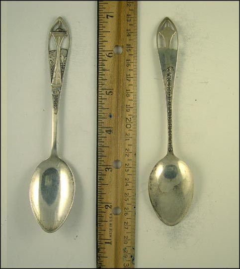 Tower, Buildings, Seattle, Washington Souvenir Spoon MAIN