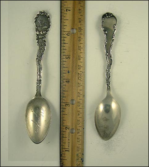 George Washington, Olympia, Washington Souvenir Spoon MAIN
