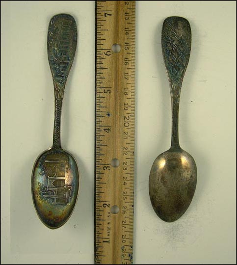 George Washington's Home, George Washington, Virginia Souvenir Spoon MAIN