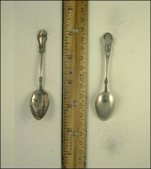 Congressional Library, Washington, District of Columbia Souvenir Spoon MAIN