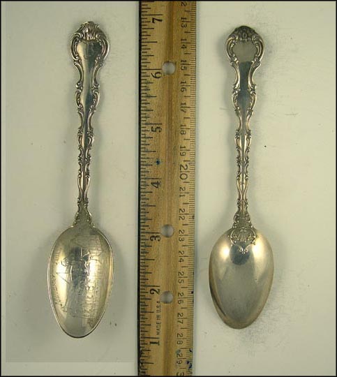 Hershey Hall, Hershey, Pennsylvania Souvenir Spoon MAIN