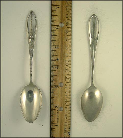 Soldiers Monument, Allentown, Pennsylvania Souvenir Spoon MAIN