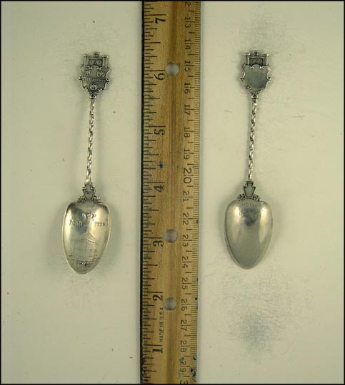 Fort Pitt, Pittsburgh, Pennsylvania Souvenir Spoon MAIN