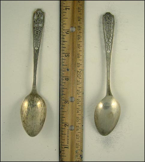 Cut Out, Watertown, New York Souvenir Spoon MAIN