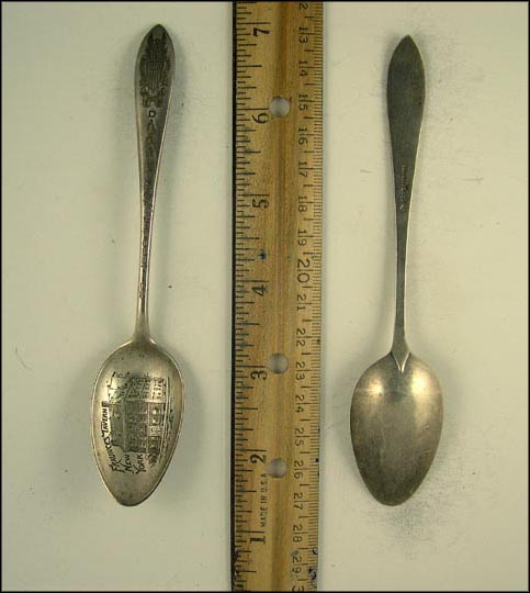 Faunces' Tavern, Daughters of the Revolution, New York Souvenir Spoon MAIN