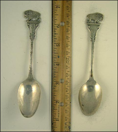 Buffalo, Water Falls, Buffalo, New York Souvenir Spoon MAIN