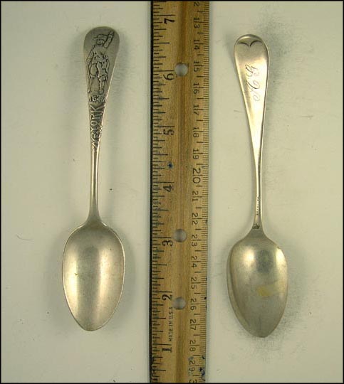 New York, Man With Sword, New York Souvenir Spoon MAIN