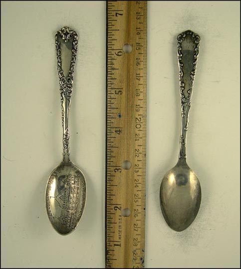 Columbian Hotel 1000 Id Pk NY, New York, New York Souvenir Spoon MAIN