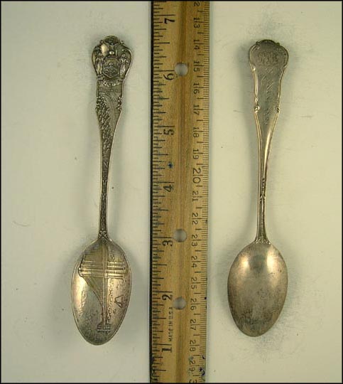 Bridge, Niagara Falls, State Seal, New York Souvenir Spoon MAIN