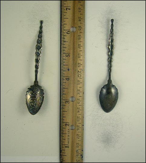 New York, Flowers, New York Souvenir Spoon MAIN