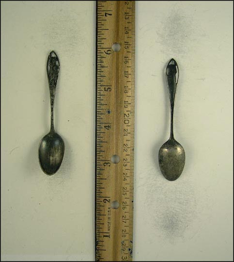 Niagara Falls, Leaf, Niagara Falls, New York Souvenir Spoon MAIN