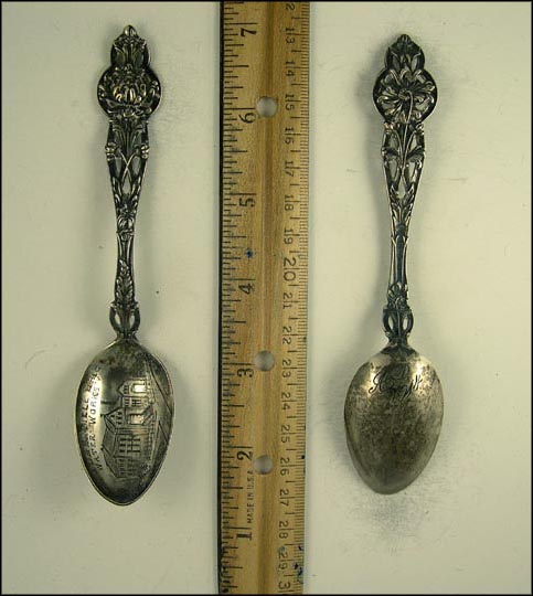 Steubenville, Ohio Water Works, Steubenville, Ohio Souvenir Spoon MAIN