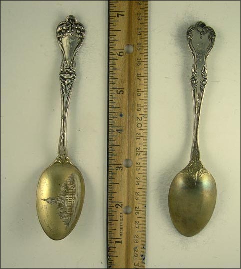 Garfield, Birthplace, Memorial, Cleveland, Ohio Souvenir Spoon MAIN