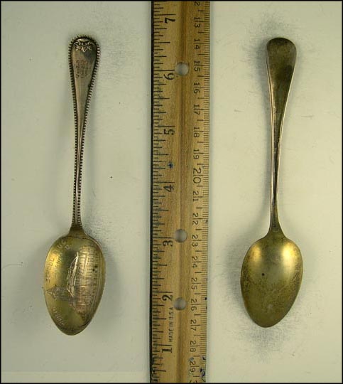 Public School Building, Lebanon, Ohio Souvenir Spoon MAIN