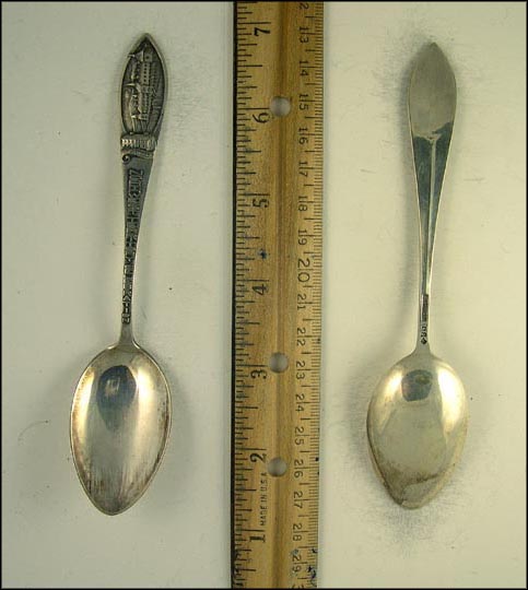 Northwest Territory Celebration, Rufus Putnam House Souvenir Spoon MAIN