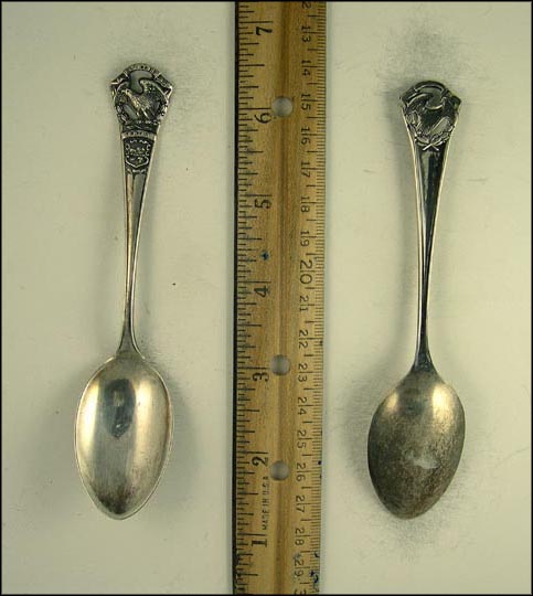State Seal, Eagle, Ohio Souvenir Spoon MAIN