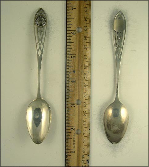 Western Reserve University LUX Souvenir Spoon MAIN
