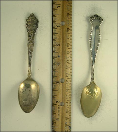 High School, Chillicothe, Ohio Souvenir Spoon MAIN