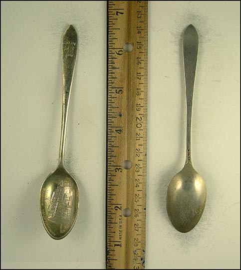 Administration Building, Gallipolis, Ohio Souvenir Spoon MAIN