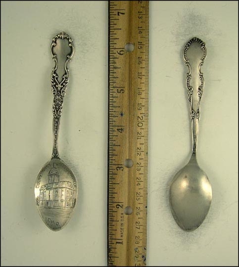 Court House, Steubenville, Ohio Souvenir Spoon MAIN