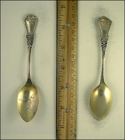 Court House, Bowling Green, Ohio Souvenir Spoon MAIN