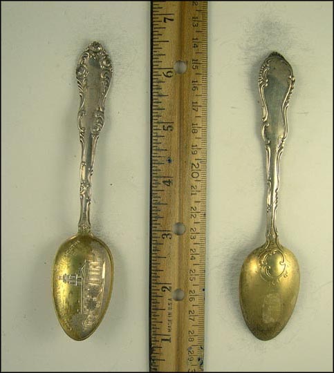 Court House, Chillicothe, Ohio Souvenir Spoon MAIN