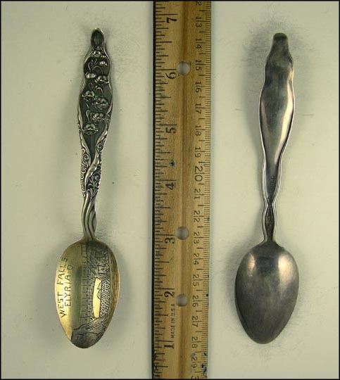 West Falls, Elyria, Ohio Souvenir Spoon MAIN
