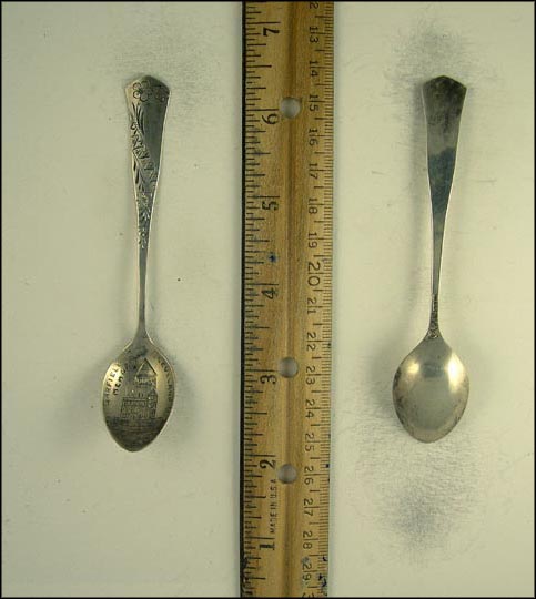 Garfield Memorial, Cleveland, Ohio Souvenir Spoon MAIN