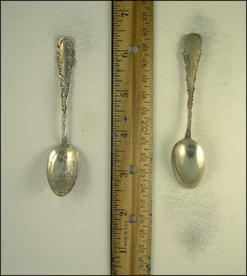 Cuyahoga County Soldiers and Sailors Monument, Cleveland, Ohio Souvenir Spoon MAIN