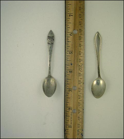 State Capitol, State Seal, Phoenix, Arizona Souvenir Spoon MAIN
