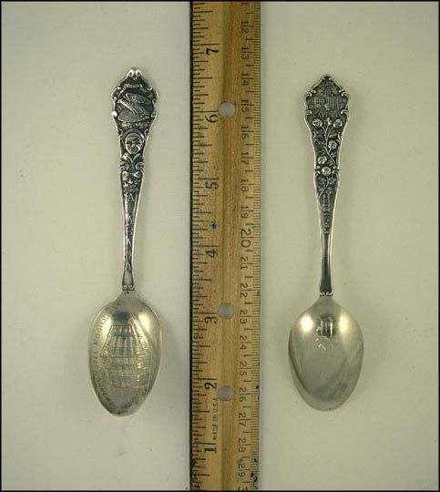 Cawthon Hotel, African American, State Capitol, Mobile, Alabama Souvenir Spoon MAIN