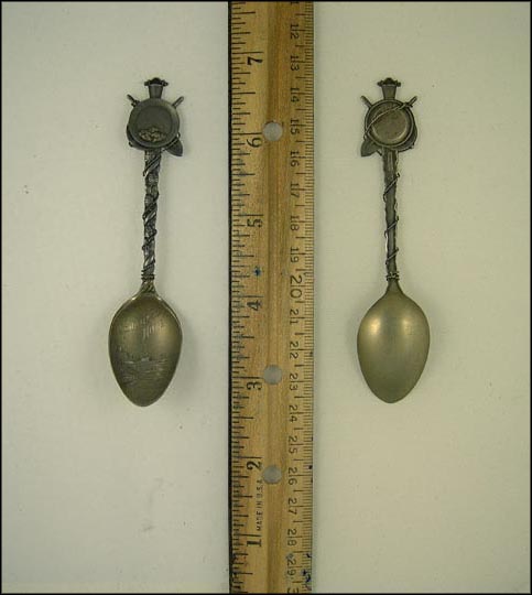 Midnight Sun, Nome, Water, Nome, Alaska Souvenir Spoon MAIN