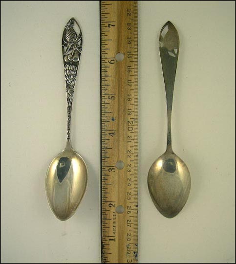 Pineapple, Bananas, Other Fruits, Honolulu, Hawaii Souvenir Spoon MAIN