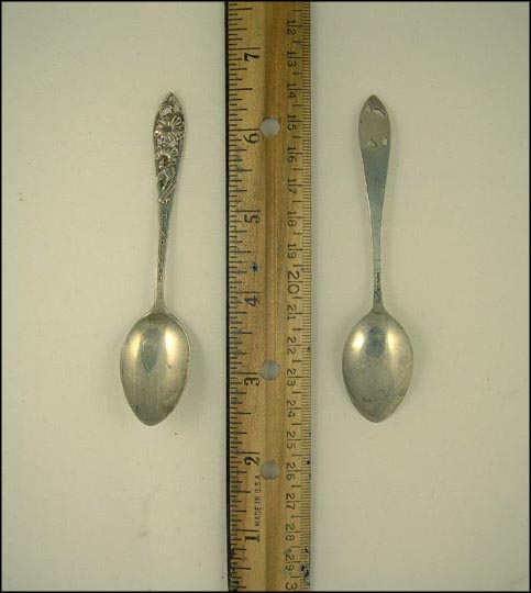 Hibiscus, Honolulu, Hawaii Souvenir Spoon MAIN
