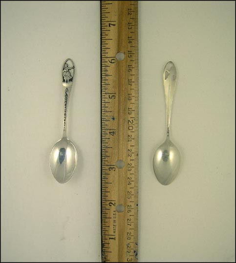 Aloha From Hawaii, Hula Dancer, Hawaii Souvenir Spoon MAIN