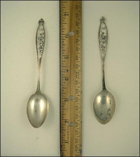 Cut Out, Twin Falls, Idaho Souvenir Spoon MAIN