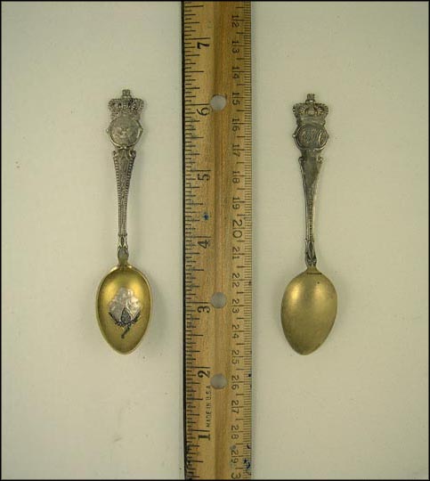 State Seal, Flower, Atlanta, Georgia Souvenir Spoon MAIN