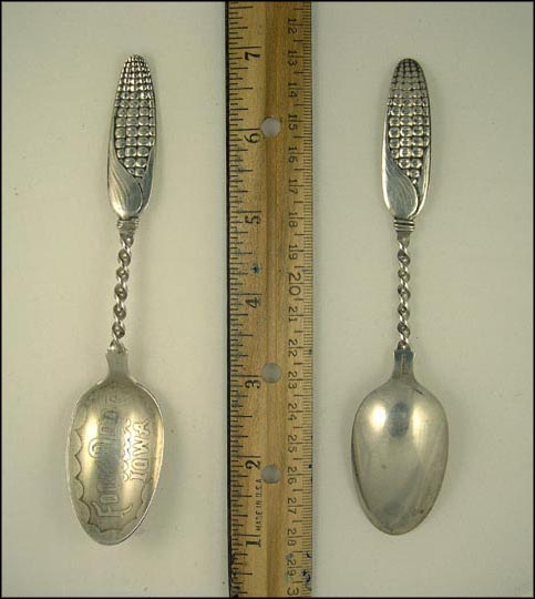 Ear of Corn, Fort Dodge, Iowa Souvenir Spoon MAIN