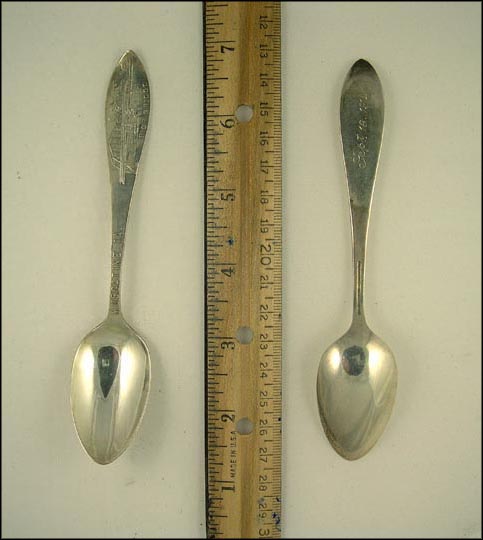 High Bridge, Muscatine, Iowa Souvenir Spoon MAIN