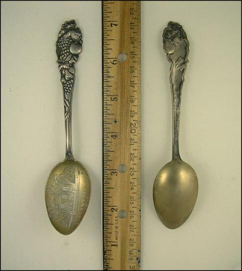 Eggleston Home, Vevay, Indiana Souvenir Spoon MAIN